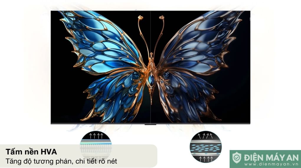 Google Tivi QLED TCL AI 4K 75 inch 75P7K